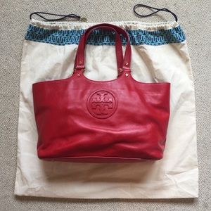 Tory Burch | Red Leather Shoulder Bag